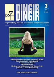 Dingir 3/2019: Nenáboženská spiritualita