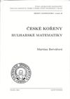 Nová monografie o čtyřech českých matematicích v Bulharsku