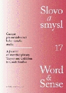 Slovo a smysl / Word and Sense 17